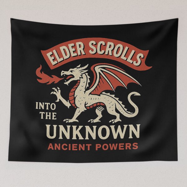 Item preview, Into the Unknown Ancient Powers Dragon designed and sold by zzz888.