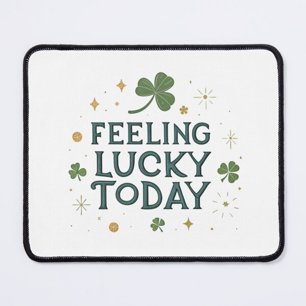 Item preview, Feeling lucky today  designed and sold by Lucky 777.