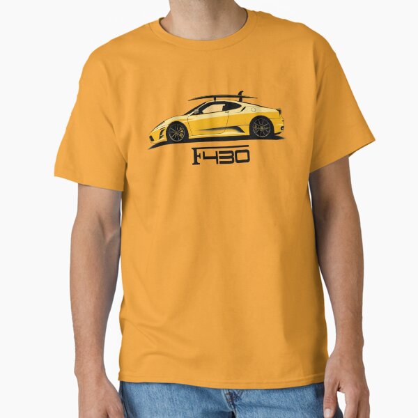 Item preview, Yellow Ferrari F430 Side surf illustration designed and sold by blackdogshop.