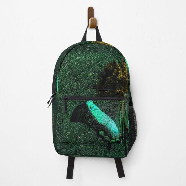 Item preview, Timeless Dark Green Botanical Surreal Butterfly Visual designed and sold by StarryStarrySky.