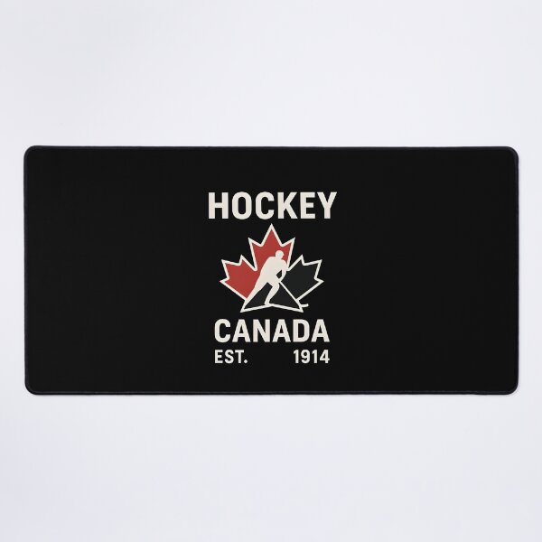Item preview, Hockey Canada EST. 1914 Shirt – Classic White on Black Vintage Hockey T-Shirt designed and sold by WAUZ.