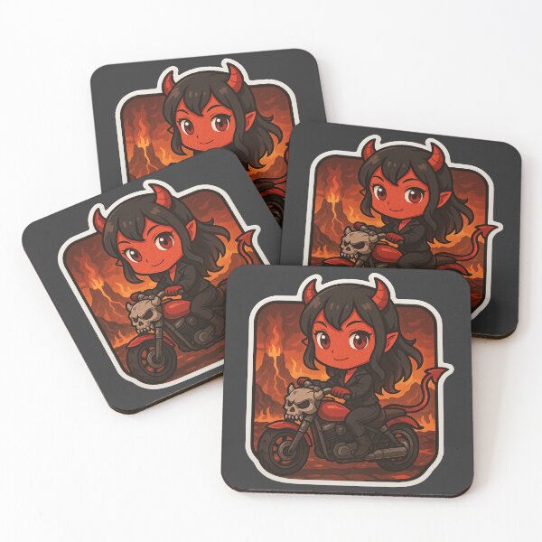 Item preview, Devil Biker Girl designed and sold by KageShop.