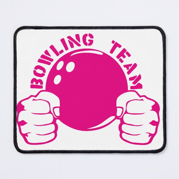 Item preview, bowling team firm fist hits ball logo designed and sold by Achille3777.
