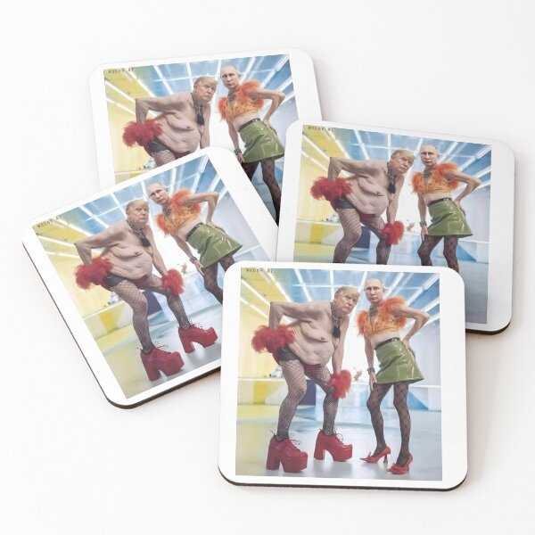 Item preview, Trump and Putin Girls Night Out designed and sold by ImageCraftDesigns.