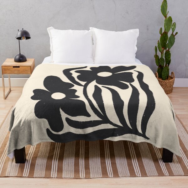 Item preview, Textured flower silhouettes designed and sold by wackapacka.