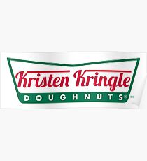 Kristen Kringle - Krispy Keme Logo Poster
