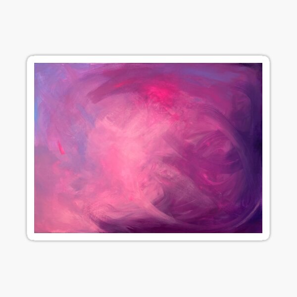 Pink Storm Sticker
