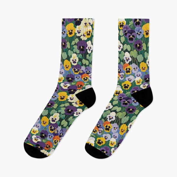 Item preview, Colorful Blooming Spring Pansies designed and sold by CarrollGene.