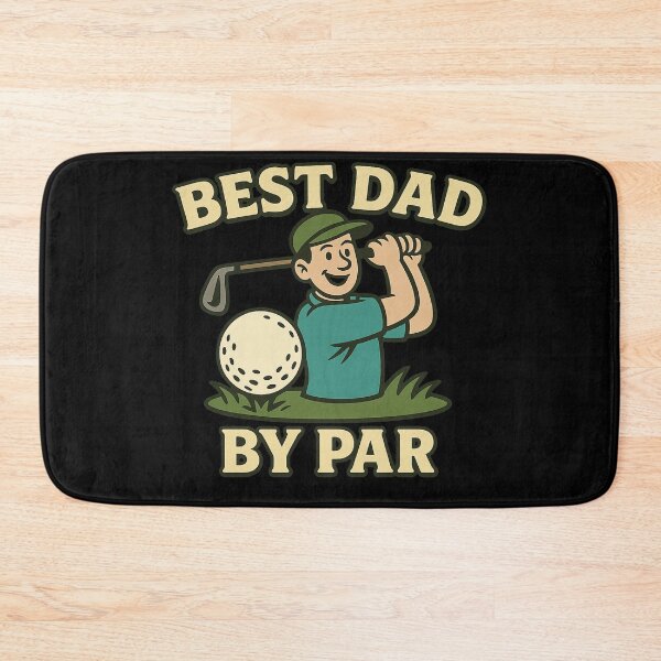 Item preview, Best Dad by Par Funny Golf Father's Gift designed and sold by TeesNtotes.