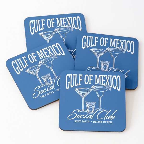 Aperçu de l'œuvre Club social du golfe du Mexique créée et vendue par HeylDesign.