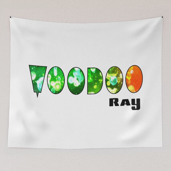Item preview, VOODOO RAY. BLACK/GREEN/ORANGE. designed and sold by 5hertz.