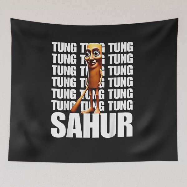 Item preview, Tung Tung Tung Sahur  designed and sold by sarzerdesigns.