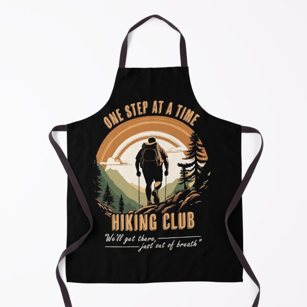 Item preview, One Step At A Time Hiking Club - Out of Breath - Slow Walkers designed and sold by LegsMiserable.