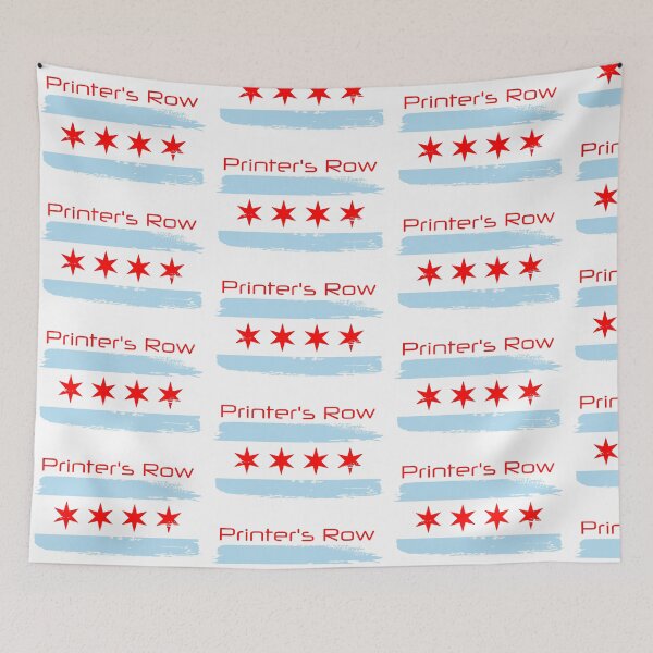 Item preview, Printers Row Chicago, Illinois designed and sold by ChicagoTees.