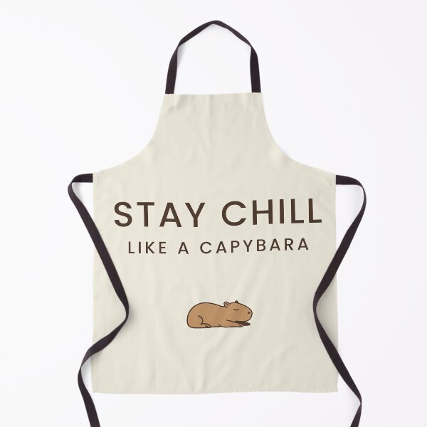 Item preview, Stay Chill Like a Capybara designed and sold by CapyMood.