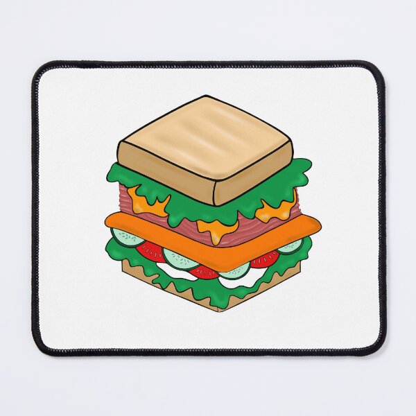 Item preview, Pastrami Deli Sandwich designed and sold by Sartoris Art.