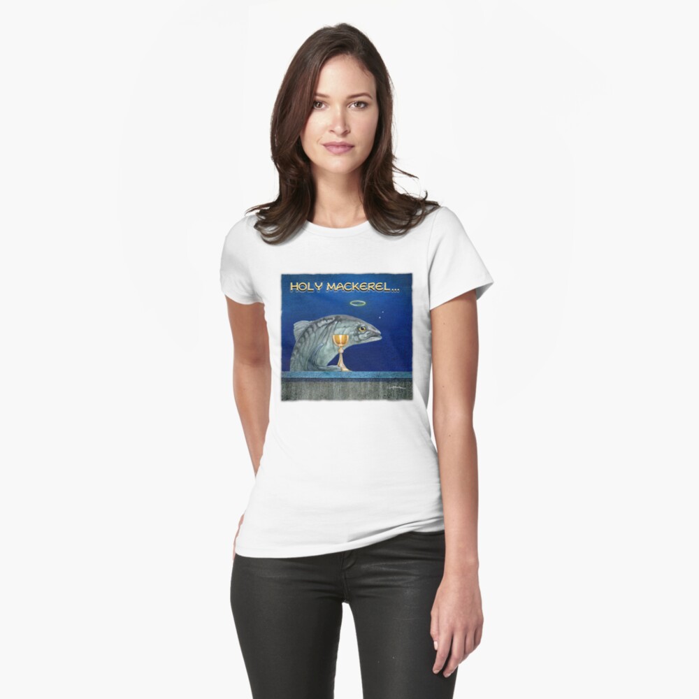 Item preview, Fitted T-Shirt designed and sold by willbullas.
