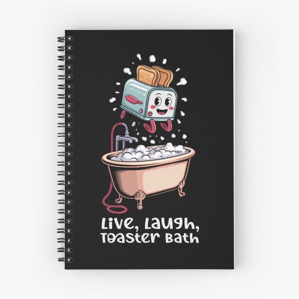 Item preview, Live Laugh Toaster Bath  designed and sold by ArtFromBeyond.