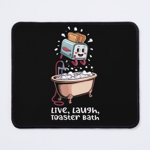 Item preview, Live Laugh Toaster Bath designed and sold by ArtFromBeyond.