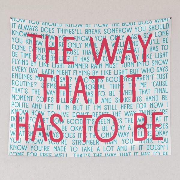 Item preview, Maybe Happy Ending lyrics  designed and sold by broadwaygirl142.