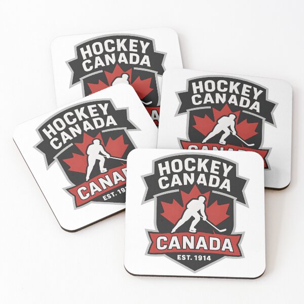 Item preview, Hockey Canada EST. 1914 Black Shield Sticker – Vintage Hockey Heritage designed and sold by WAUZ.