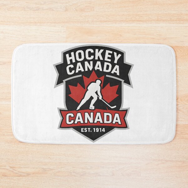 Item preview, Hockey Canada EST. 1914 Black Shield Sticker – Vintage Hockey Heritage designed and sold by WAUZ.