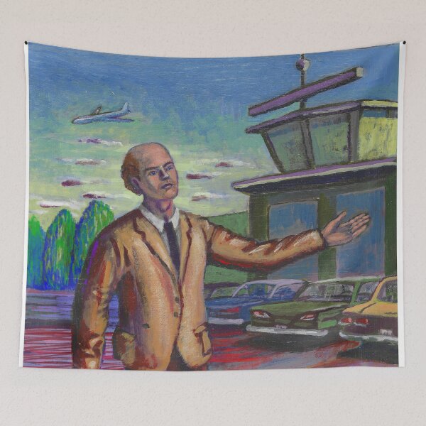 Item preview, Salesman at Mid-Size Airport near you on May 28, 1957 designed and sold by Charles Harker.