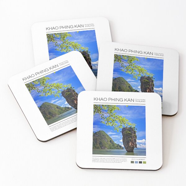 Item preview, Khao Phing Kan - Thailand - Photography designed and sold by StudioRedKoala.
