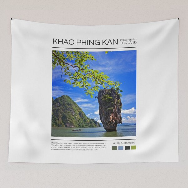 Item preview, Khao Phing Kan - Thailand - Photography designed and sold by StudioRedKoala.