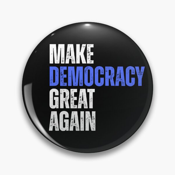 Item preview, Make Democracy Great Again Political Text Design designed and sold by EarthArtDesigns.