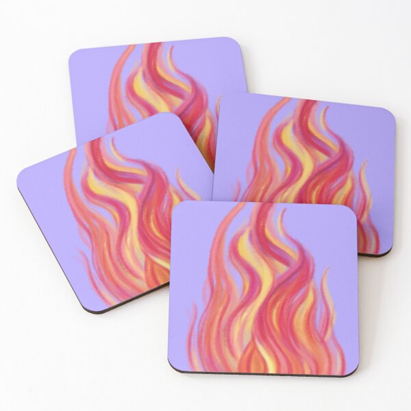 Item preview, Fire flames (Red, Pink, Orange, Yellow, Purple) designed and sold by Scarlet Swan.