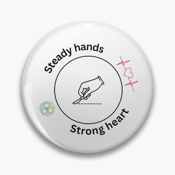 Item preview, Steady hands, Strong heart designed and sold by Monem-RASH.