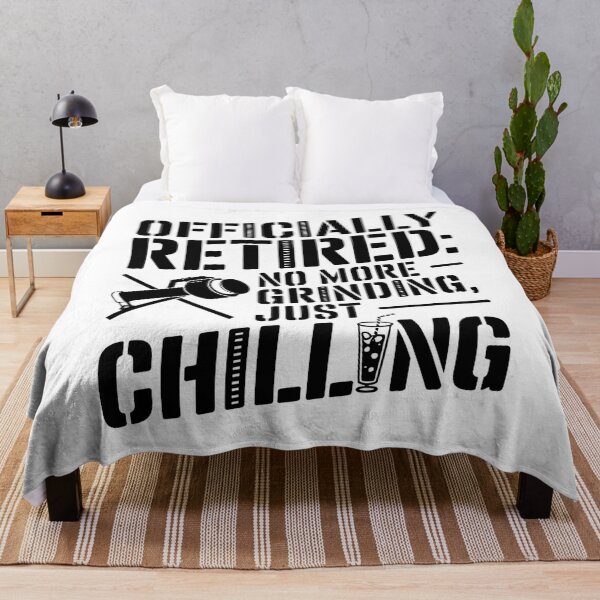 Item preview, Officially Retired Welder Shirt - No More Grinding, Just Chilling designed and sold by CuteDesignables.