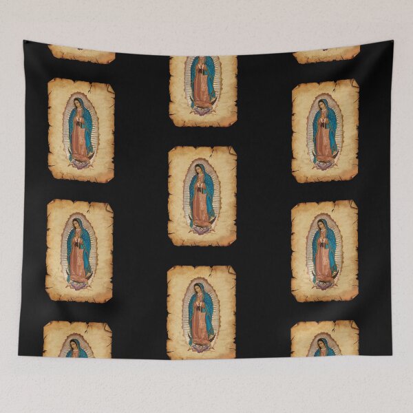 Item preview, Our Lady of Guadalupe - Revered Religious Icon and Catholic Art Print designed and sold by Psycho-Crazy.