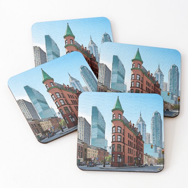 Item preview, Toronto Canada Gooderham Building Watercolor designed and sold by Magnolia Valley Art.