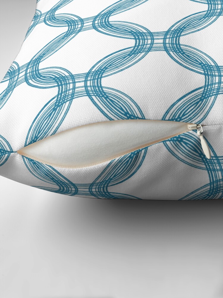 Thumbnail 2 of 4, Pillow, Orbital designed and sold by EmilyPavoneArt.