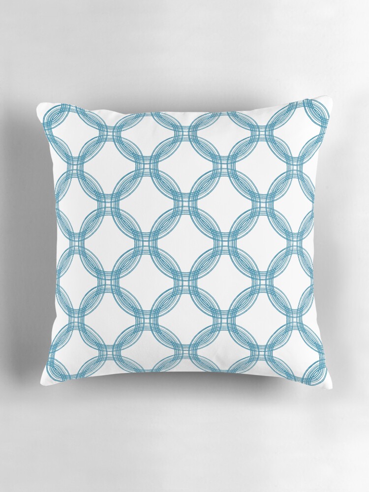 Thumbnail 3 of 4, Pillow, Orbital designed and sold by EmilyPavoneArt.