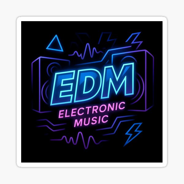 Artikel-Vorschau von EDM / Elektronische Musik / Lautsprecher dröhnen, designt und verkauft von DarrenAshenOne.