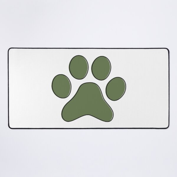 Item preview, Olive Drab Green Paw designed and sold by MoePark.