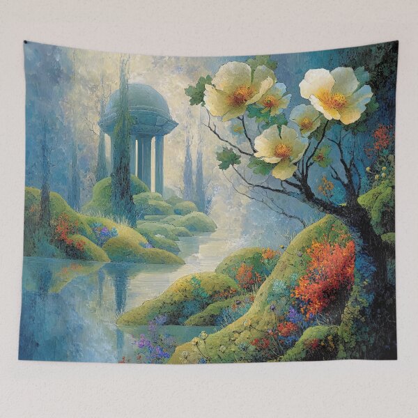 Item preview, Blooms by the Reflecting Pool designed and sold by bloorose.