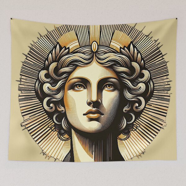 Item preview, Greek Goddess of Sunrise Alectron / Electryone designed and sold by ViaARTfactory.