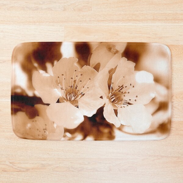 Item preview, Cherry blossoms in warm sepia designed and sold by sheSzen.