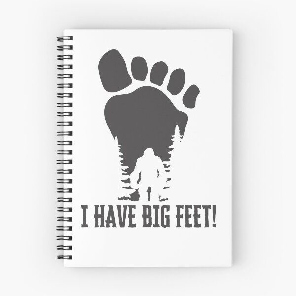 Item preview, I have big feet! designed and sold by NicMacTees.