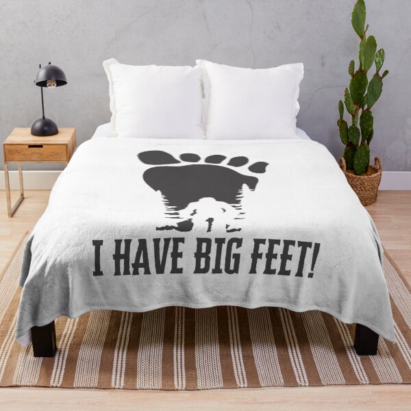 Item preview, I have big feet! designed and sold by NicMacTees.
