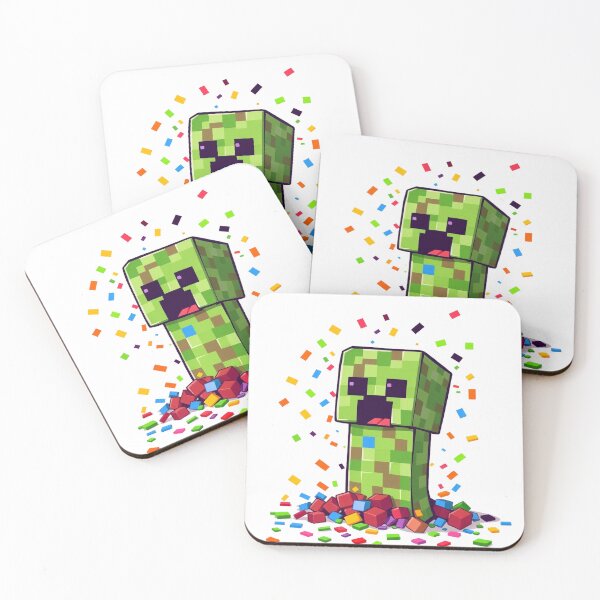 Item preview, Funny Pixel Creeper Confetti Explosion Shirt designed and sold by Thompika.