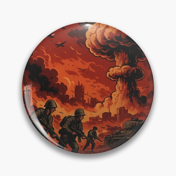 Item preview, World War III – Vintage Nuclear War Poster designed and sold by DRAWZENART.