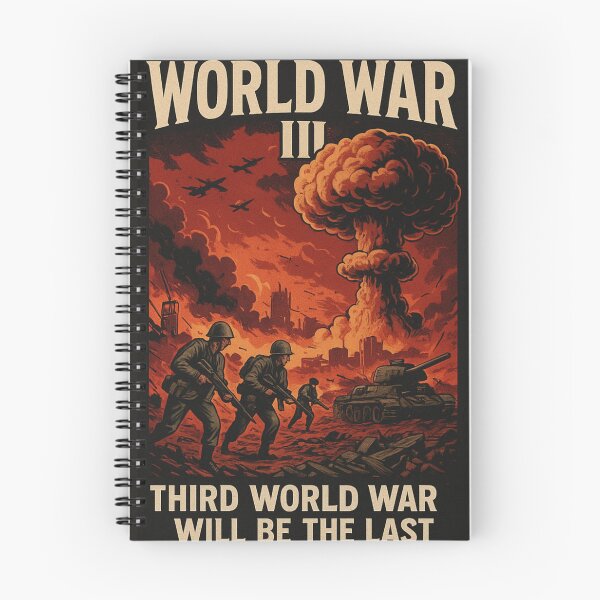 Item preview, World War III – Vintage Nuclear War Poster designed and sold by DRAWZENART.