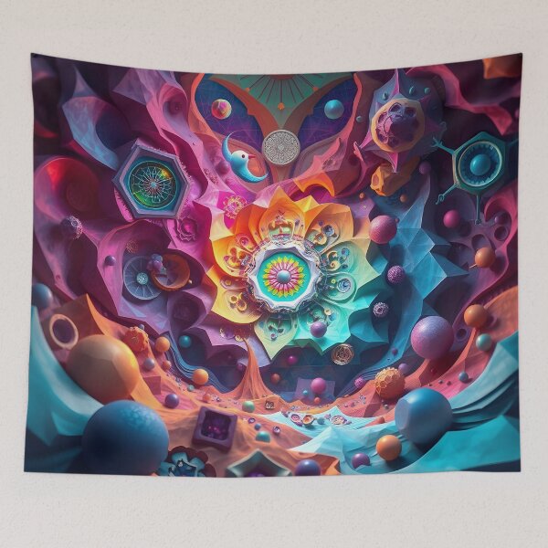 Item preview, Cosmic Mandala designed and sold by amidigiart.