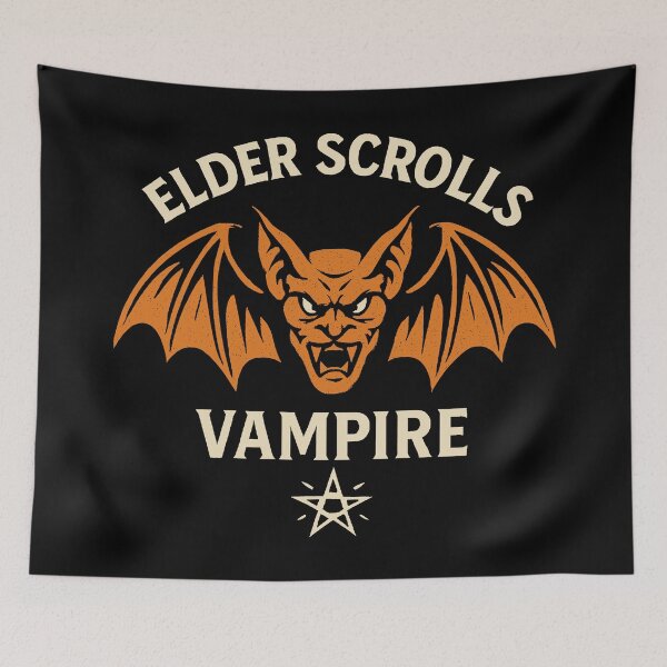 Item preview, Elder Scrolls Retro Vampire Design designed and sold by zzz888.