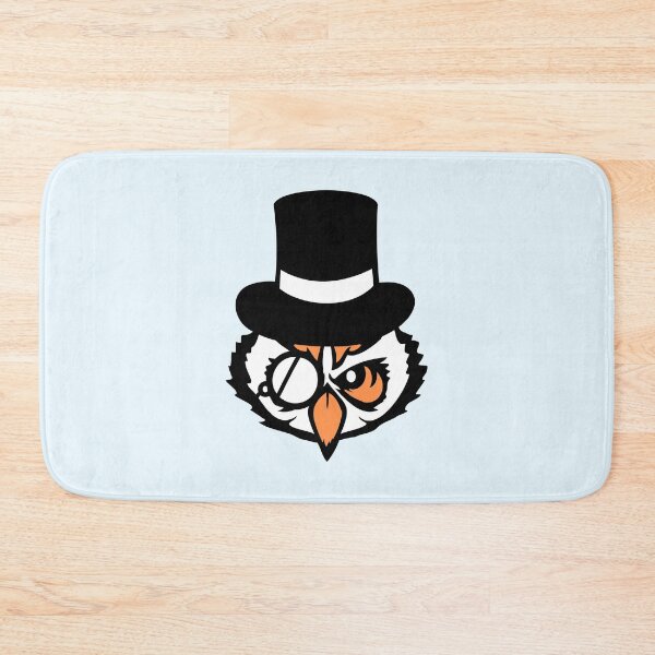 Item preview, Sir owl top hat monocle glasses rich gentleman fun designed and sold by shirt-o-mat.